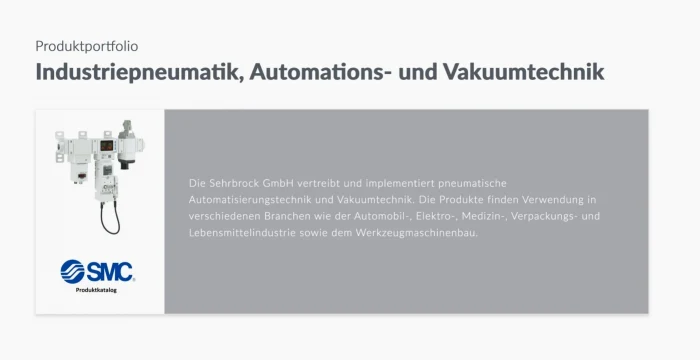 Die Sehrbrock GmbH mit modernem Webauftritt