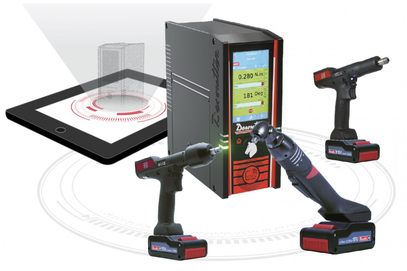 Starke Partnerschaft mit Desoutter für effiziente Montageprozesse